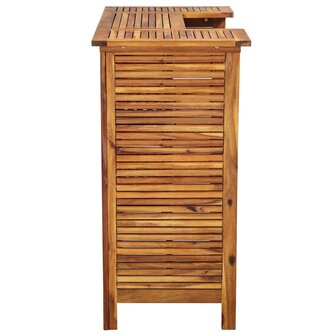 Bartafel 110x50x105 cm massief acaciahout 7