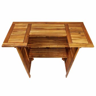 Bartafel 110x50x105 cm massief acaciahout 8