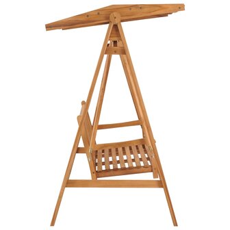 Schommelbank 170 cm massief teakhout  4