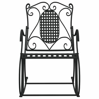 Schommelbank 84 cm staal zwart 3