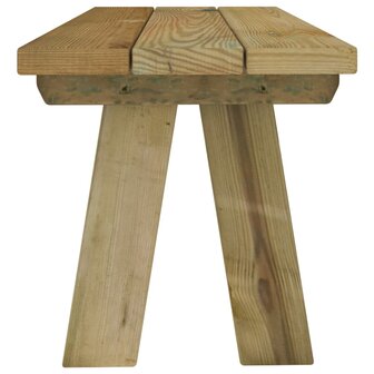 Tuinbank 110 cm ge&iuml;mpregneerd massief grenenhout 4