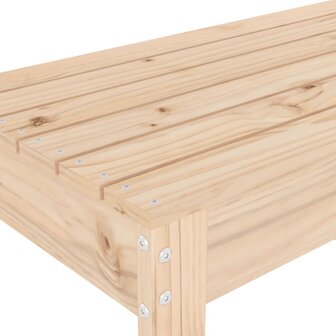 Tuinbank 110x38x45 cm massief grenenhout 6