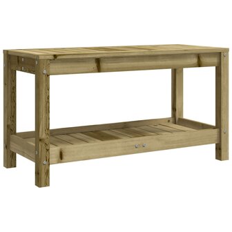 Tuinbank 82,5x35x45 cm ge&iuml;mpregneerd grenenhout 5