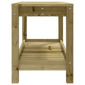 Tuinbank 82,5x35x45 cm ge&iuml;mpregneerd grenenhout 6