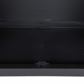 Tuinkast 65x37x165 cm polypropeen grijs en zwart 8