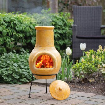 RedFire Haard Tampico 31x31x68 cm klei geel 4