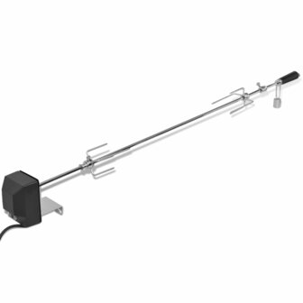 BBQ Draaispit met motor staal 1200 mm 1