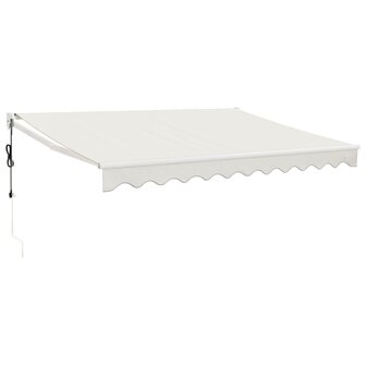 Luifel automatisch uitschuifbaar 3x2,5 m cr&egrave;mekleurig 2
