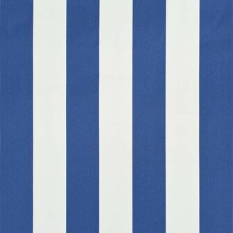Luifel uittrekbaar 150x150 cm blauw en wit 7