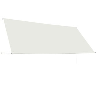 Luifel uittrekbaar 350x150 cm cr&egrave;me 4