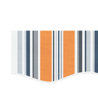 Vervangingsdoek voor luifelrok gestreept 6 m meerkleurig 4