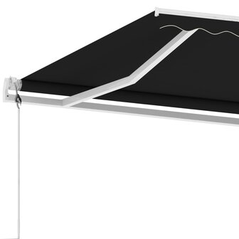 Luifel vrijstaand automatisch 300x250 cm antracietkleurig 6