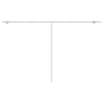 Luifel vrijstaand automatisch 450x300 cm geel en wit 9