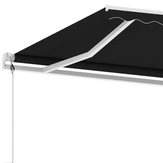 Luifel vrijstaand automatisch 450x300 cm antracietkleurig 6