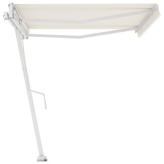 Luifel vrijstaand automatisch 400x350 cm cr&egrave;mekleurig 5