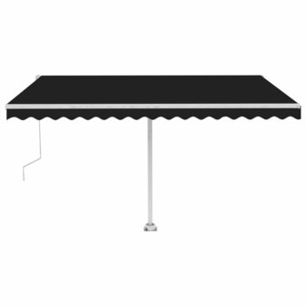 Luifel vrijstaand automatisch 400x350 cm antracietkleurig 2