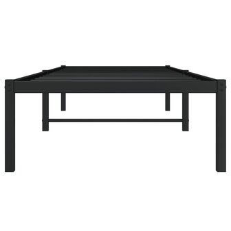 Bedframe metaal zwart 75 x 190 cm 5