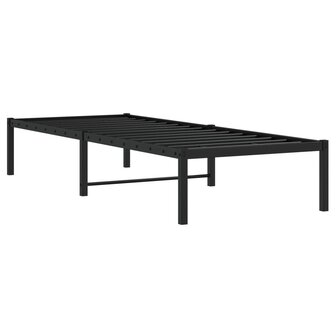 Bedframe metaal zwart 75 x 190 cm 7