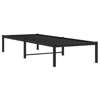 Bedframe metaal zwart 80x200 cm 4