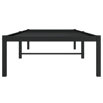 Bedframe metaal zwart 80x200 cm 5