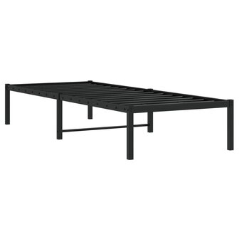 Bedframe metaal zwart 80x200 cm 7