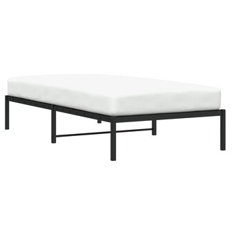 Bedframe metaal zwart 100x190 cm 3