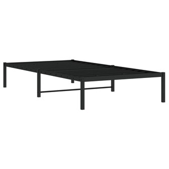 Bedframe metaal zwart 100x190 cm 4