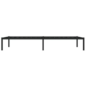 Bedframe metaal zwart 107x203 cm 6