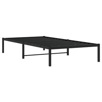 Bedframe metaal zwart 107x203 cm 7