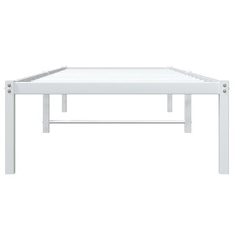 Bedframe metaal wit 75 x 190 cm 5