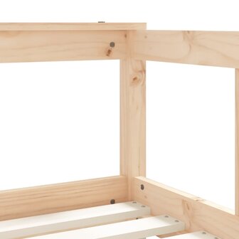 Kinderbedframe met lades 70x140 cm massief grenenhout 9