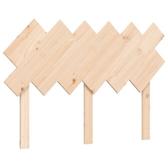 Seniorenbed met hoofdbord massief hout 8