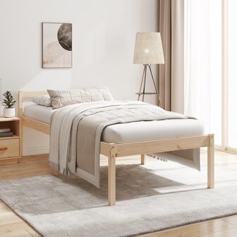 Seniorenbed massief grenenhout 90x200 cm 1