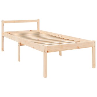 Seniorenbed massief grenenhout 90x200 cm 3