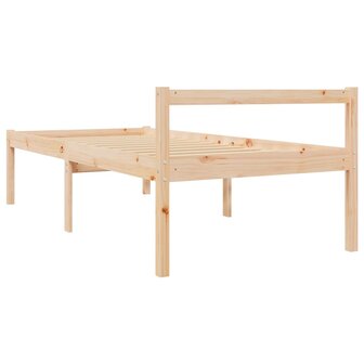 Seniorenbed massief grenenhout 100x200 cm 6