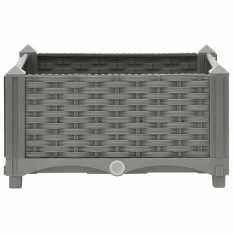 Plantenbak verhoogd 40x40x23 cm polypropeen 4