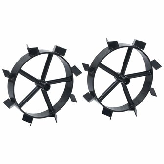 Wielen voor 6,5 pk benzinefrees 2 st metaal 2