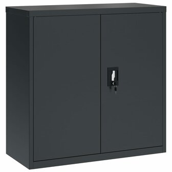 Archiefkast 90x40x130 cm staal antracietkleurig 7