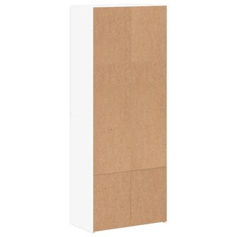 Archiefkast 60x32x153 cm bewerkt hout wit 6