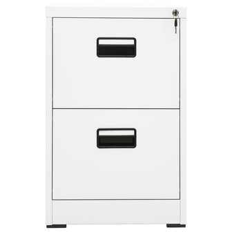 Archiefkast 46x62x72,5 cm staal wit 2