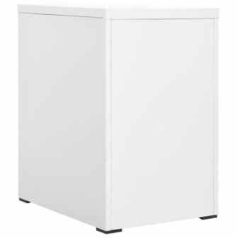 Archiefkast 46x62x72,5 cm staal wit 3