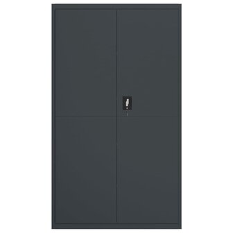 Archiefkast 105x40x180 cm staal antracietkleurig 3