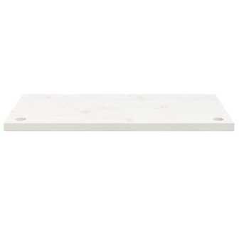 Bureaublad 80x40x2,5 cm massief grenenhout wit 3