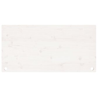 Bureaublad 110x60x2,5 cm massief grenenhout wit 4
