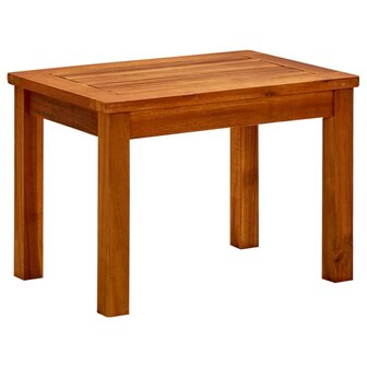 Tuintafel 50x35x36 cm massief acaciahout 1