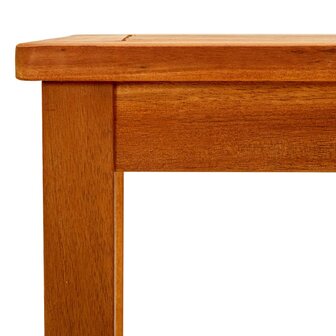 Tuintafel 50x35x36 cm massief acaciahout 6