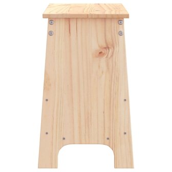 Halbankje 60x28x45 cm massief grenenhout 5