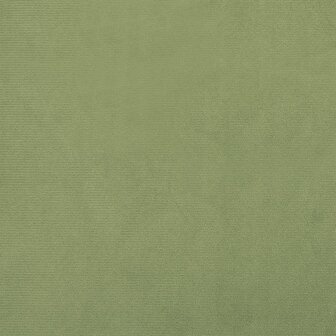 Hocker met opbergruimte rond fluweel mosterdgroen 5