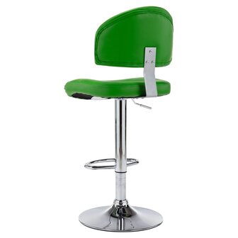 Barkruk kunstleer groen 3
