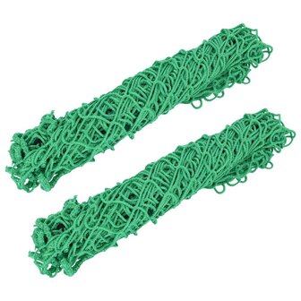 Hooinetten 2 st 200x120 cm rechthoekig polypropeen groen 1